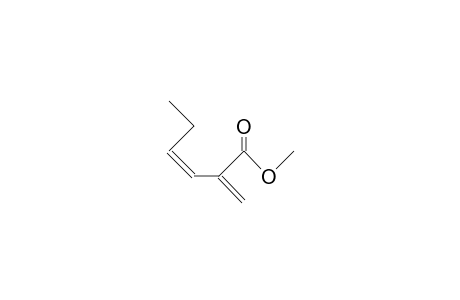 Methyl 2-methylene-3-hexen-1-oate