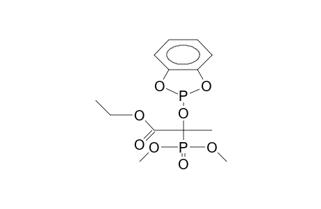 ETHYL 2-DIMETHOXYPHOSPHORYL-2-ORTHO-PHENYLENEDIOXYPHOSPHINOXYPROPANOATE