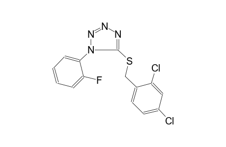 5-[(2,4-dichlorobenzyl)sulfanyl]-1-(2-fluorophenyl)-1H-tetraazole