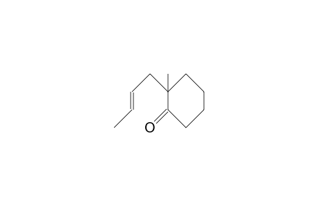 2-(trans-But-2-enyl)-2-methyl-cyclohexanone