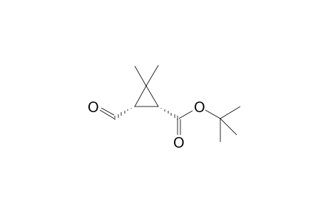 (1R,3S)-3-formyl-2,2-dimethyl-1-cyclopropanecarboxylic acid tert-butyl ester