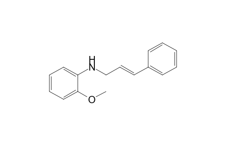 N-Cinnamyl-2-methoxyaniline