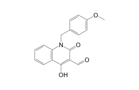 1-(4-Methoxybenzyl)-1,2-dihydro-4-hydroxy-2-oxoquinoline-3-carbaldehyde