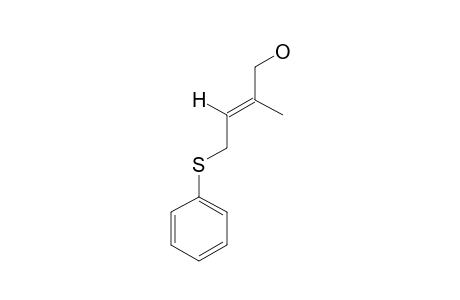 (E)-2-methyl-4-phenylsulfanylbut-2-en-1-ol