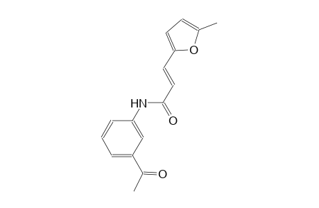 (2E)-N-(3-acetylphenyl)-3-(5-methyl-2-furyl)-2-propenamide