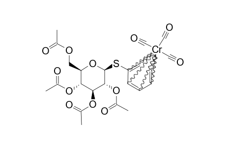 TRICARBONYL-[(2,3,4,6-TETRA-O-ACETYL-BETA-D-GLUCOPYRANOSYL-THIO)-ETA(6)-BENZENE]-CHROMIUM