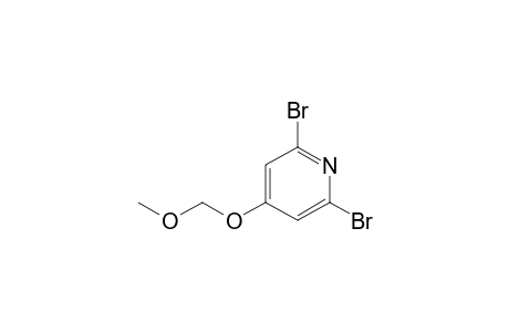 2,6-Dibromo-4-(methoxymethoxy)pyridine