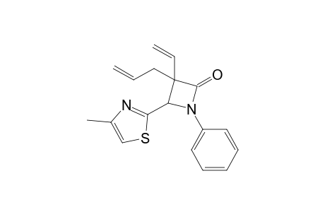3-Allyl-4-(4-methylthiazol-2-yl)-1-phenyl-3-vinylazetidin-2-one Isomer