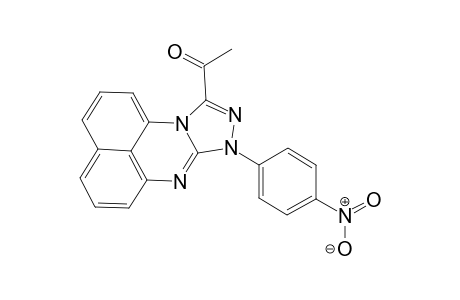 10-Acetyl-8-(4-nitrophenyl)-[1,2,4]-triazolo[4,3-a]perimidine