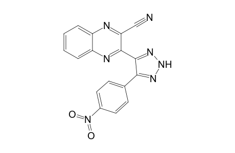 3-[5-(4-Nitrophenyl)-2H-1,2,3-triazol-4-yl)]quinoxaline-2-carbonitrile
