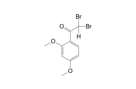 2,2-Dibromo-1-(2,4-dimethoxyphenyl)ethanone
