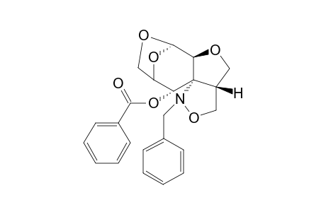 3(R)-4-Benzoyloxy-5,7-(methanoepoxy)-2-benzylfuran[2,3-c]pyrano[3,4-c]isooxazolidine