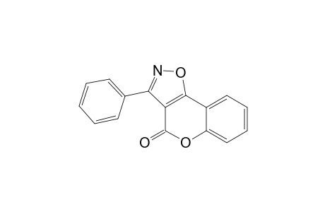4H-[1]Benzopyrano[3,4-d]isoxazol-4-one, 3-phenyl-