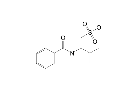 2-(benzoylamino)-3-methylbutane-1-sulfonic acid