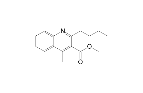 2-Butyl-4-methylquinoline-3-carboxylic acid methyl ester
