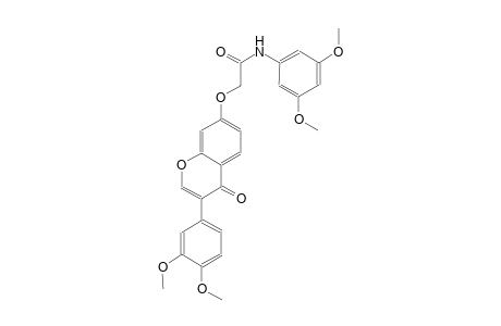 acetamide, N-(3,5-dimethoxyphenyl)-2-[[3-(3,4-dimethoxyphenyl)-4-oxo-4H-1-benzopyran-7-yl]oxy]-