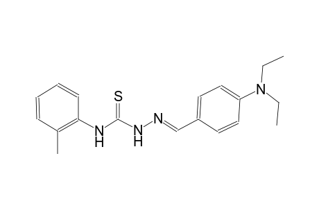 4-(diethylamino)benzaldehyde N-(2-methylphenyl)thiosemicarbazone
