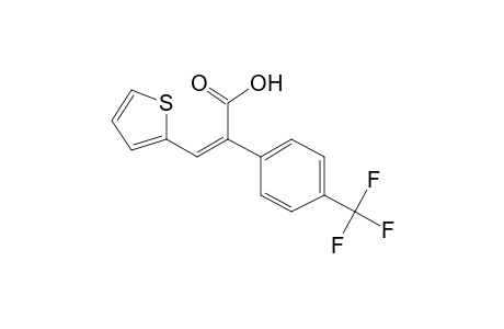 (2Z)-3-(2-Thienyl)-2-[4-(trifluoromethyl)phenyl]-2-propenoic acid