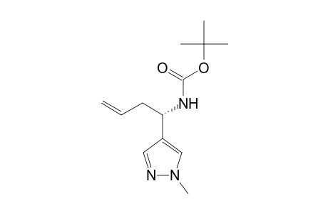 (S)-tert-Butyl N-[1-(1-methyl-1H-pyrazol-4-yl)-3-butenyl]carbamate