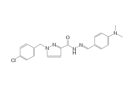 1-(4-chlorobenzyl)-N'-{(E)-[4-(dimethylamino)phenyl]methylidene}-1H-pyrazole-3-carbohydrazide