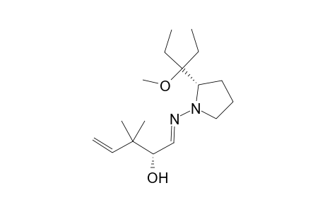 (1E,2R)-1-[(2S)-2-(1-ethyl-1-methoxy-propyl)pyrrolidin-1-yl]imino-3,3-dimethyl-pent-4-en-2-ol