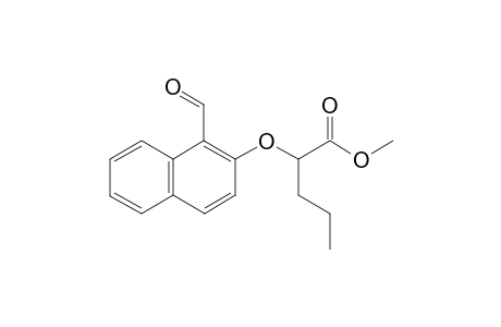 Methyl 2-(1-formylnaphthalen-2-yloxy)pentanoate