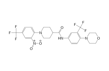4-piperidinecarboxamide, N-[4-(4-morpholinyl)-3-(trifluoromethyl)phenyl]-1-[2-nitro-4-(trifluoromethyl)phenyl]-