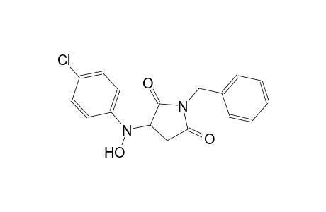 1-benzyl-3-[4-chloro(hydroxy)anilino]-2,5-pyrrolidinedione