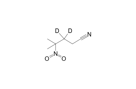 4-Methyl-4-nitro[3,3-D2]pentanenitrile