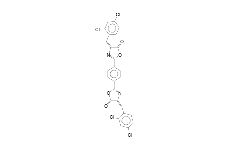 2,2'-(1,4-Phenylene)bis[4-(2,4-dichlorobenzylidene)-4,5-dihydro-5-oxazolone]