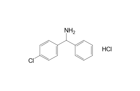 1-(p-chlorophenyl)-1-phenylmethylamine, hydrochloride