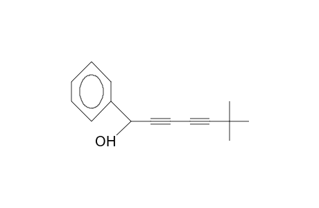 1-Phenyl-6,6-dimethyl-hepta-2,4-diyn-1-ol