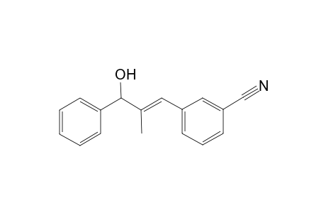 3-[(1E)-3-Hydroxy-2-methyl-3-phenylprop-1-en-1-yl]benzonitrile
