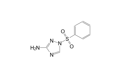 1H-1,2,4-triazol-3-amine, 1-(phenylsulfonyl)-