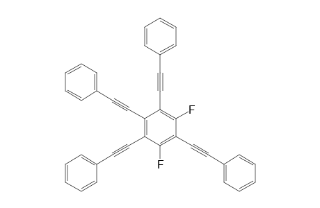 1,3-Difluoro-2,4,5,6-tetra(phenylethynyl)benzene