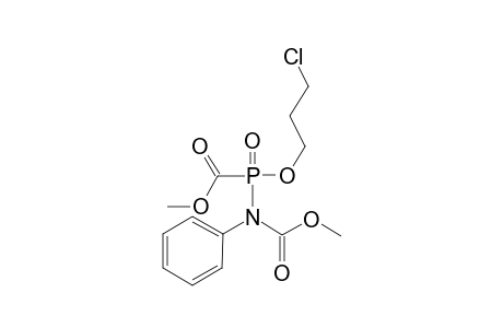 METHYL-(3-CHLOROPROPOXY)-(METHOXY)-PHOSPHORYL-(PHENYL)-CARBAMATE