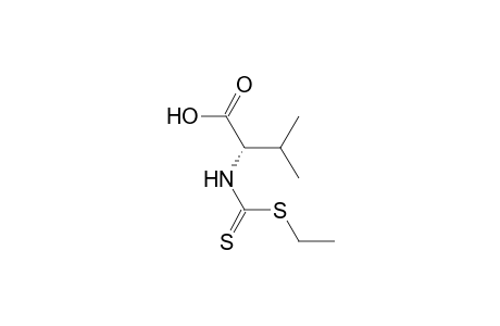 L-Valine, N-[(ethylthio)thioxomethyl]-