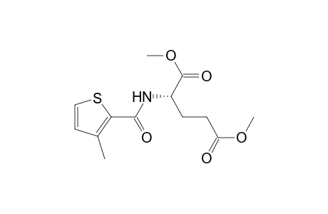 (2S)-2-[(3-methylthiophene-2-carbonyl)amino]glutaric acid dimethyl ester