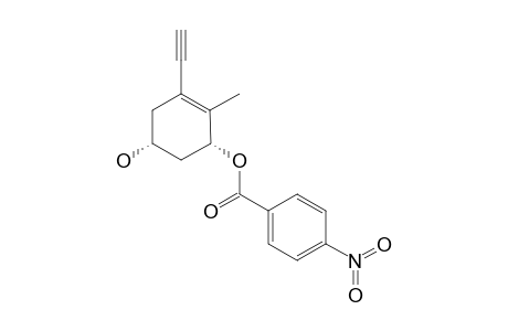 (3R,5R)-1-ETHYNYL-5-HYDROXY-2-METHYL-3-[(4-NITROPHENYL)-CARBONYLOXY]-CYCLOHEX-1-ENE