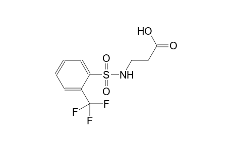 N-{[2-(trifluoromethyl)phenyl]sulfonyl}-beta-alanine