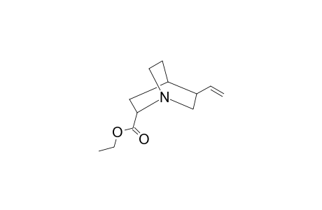 1-AZABICYCLO[2.2.2]OCTAN-2-CARBOXYLIC ACID, 5-ETHENYL-, ETHYL ESTER