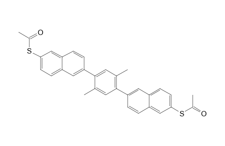 2,5-Bis(6-thioacetylnaphthalen-2-yl)-p-xylene