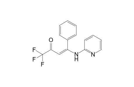 N-[1-Phenyl-3-oxo-4,4,4-trifluorobut-1-en-1-yl]-2-aminopyridine