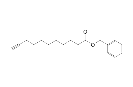 (phenylmethyl) undec-10-ynoate