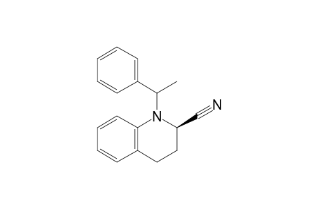 (2R*)-1-(1'-Phenylethyl)-1,2,3,4-tetrahydroquinoline-2-carbonitrile
