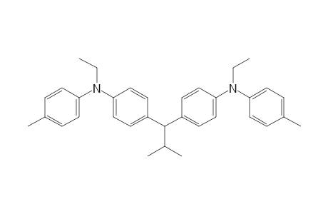 Benzenamine, 4,4'-(2-methylpropylidene)bis[N-ethyl-N-(4-methylphenyl)-