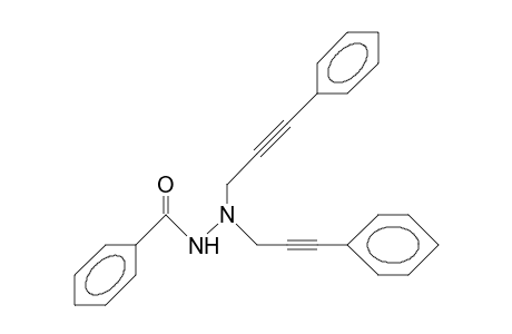 1-Benzoyl-2,2-bis(3-[1-phenyl-propynyl])-hydrazine