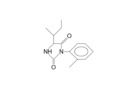 5-(1-Methyl-propyl)-3-(2-tolyl)-hydantoin