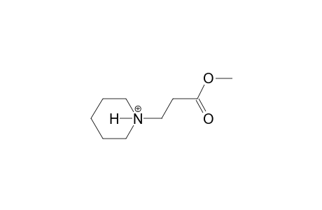 1-(3-methoxy-3-oxopropyl)piperidinium