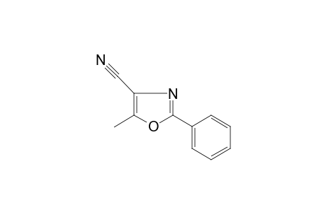 5-Methyl-2-phenyl-1,3-oxazole-4-carbonitrile
